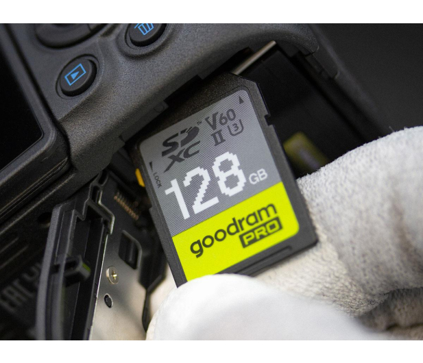 GOODRAM 128GB SDXC S6B0 PRO 265MB/s UHS-II U3 V60 - 1536616 - zdjęcie 5